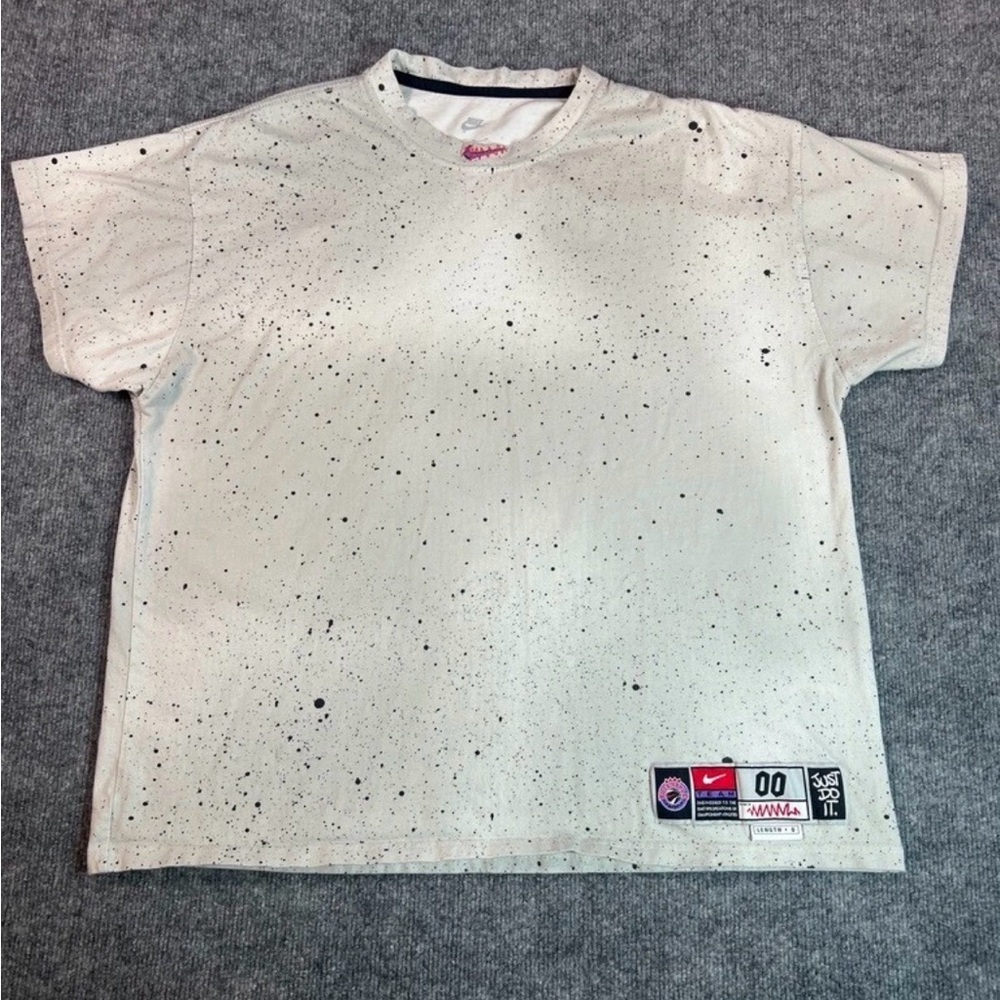 NWOT Nike Unisex Size Max 90 Freestyle Tee | Paint Splatter | y2k Streetwear